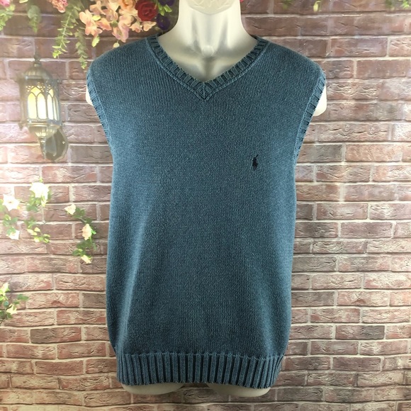 ralph lauren sleeveless jumper